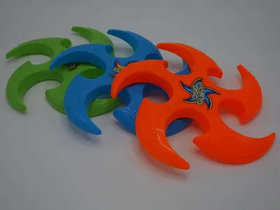 Produktbild von Van der Doelen Flugscheibe Frisbee blau, orange oder grün