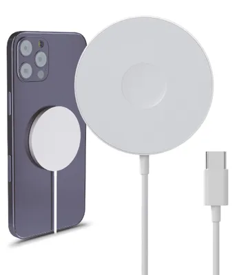Produktbild von Drahtloses Ladegerät für iPhone, Samsung Galaxy, AirPods, iWatch - Weiß