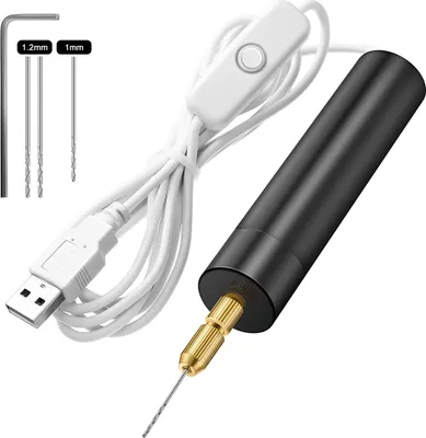 Produktbild von Mini vrtačka Elektrická ruční vrtačka 5dílná sada Vrtačka na krouhání Vrtačka na šperky T70210-01