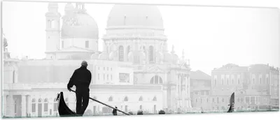 Produktbild von Bilder auf glas - Venedig Basilika - 140x50cm - Glasbilder - Wandbilder - Kunstdruck - zum Aufhängen bereit - Wanddekoration aus Glas - Glas Bilder - Wandbild auf Glas - Einteilig - GAB140x50-3563