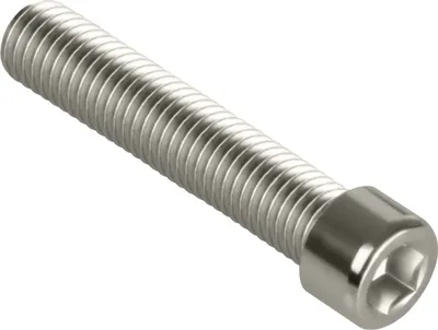 Produktbild von Zylinderkopfschrauben, Zylinderschrauben mit Innensechskant, Größen M5 / M6 / M8, DIN 912, vernickelt (100, vernickelt, M8 x 40mm)