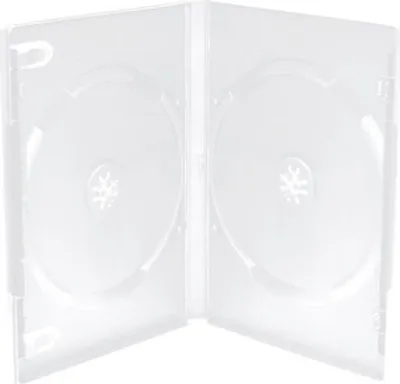 Zdjęcie produktu dla MediaRange BOX26-M MediaRange DVD-Leerhülle für 2 Dics 14mm maschinenfähig matt