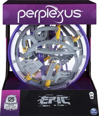 Obrázok produktu pre Spin Master Games Perplexus Epic - 3D-Labyrinth mit 125 Hindernissen - Maze Puzzle-Spielzeug - Junge/Mädchen - 8 Jahr(e)