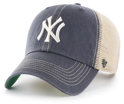 Produktbild von 47 Mlb New York Yankees Trawler Clean Up Kappe Grau  Grau One Size