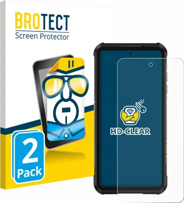Produktbild von 2x Für Ulefone RugOne Xever 7 Pro Schutzfolie BROTECT Displayschutz Display Schutz Folie Klar Transparent