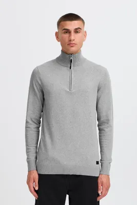 Produktbild von !SOLID SDAKANVIS Herren Strickpullover Troyer Feinstrick Pullover Baumwollmischung regular fit
