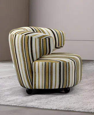 Produktbild von Einzelsessel Sessel Lesesessel Clubsessel Loungesessel Nadelstreifen