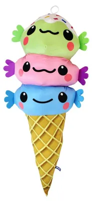 Image de Kuscheltier Eis Creme Axolotl - ca. 120 cm