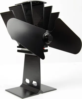 Obrázok produktu pre Ventilátor na kachle "bez elektriny" Ventilátor na kachle, rýchly automatický štart od 50 °C - Tepelný ventilátor na drevo / palivové drevo - krb