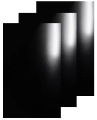 Produktbild von PDmedia Möbelfolie Selbstklebend Schwarz Glänzend 61x300 cm Klebefolie PVC Dekorfolie 3m