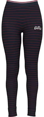 Image de Odlo - Collant de sport pour femmes, modèle Baselyer Active Warm Originals Eco, couleur rouge, taille XL