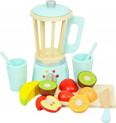 Produktbild von 4iQ Cocktail-Set aus Holz für Kinder Mixer