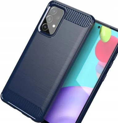 Produktbild von Carbon Case Tasche fr Samsung Galaxy A72 4G Blau
