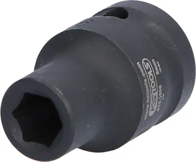 Produktbild von KS TOOLS 515.1009-E 1/2" Sechskant-Kraft-Stecknuss, kurz, 9mm, auf Hänger