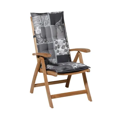 Produktbild von Madison Hochlehner-Auflage Sifra 123x50 cm Grau