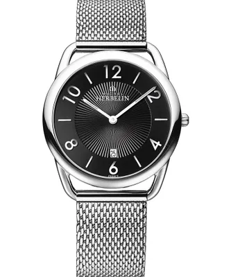 Immagine prodotto di Herbelin Orologio da uomo in argento al quarzo, Ronda 715, Swiss Made