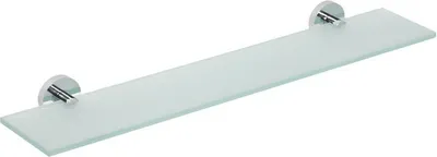 Produktbild von Sapho X-ROUND E Glasablage 600mm, Chrom