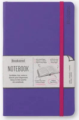 Zdjęcie produktu dla Notatnik A5 Bookaroo Journal fioletowy