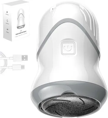 Productafbeelding van Elektrische voetenzool voor professionele voetverzorging - 2 snelheden, bediening via USB, huidverwijderaar