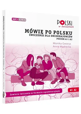 Obrázek produktu pro Mówie po polsku. Cwiczenia dla obcokrajowców. Poziom A1 i A2.