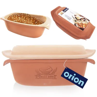 Zdjęcie produktu dla Ceramiczna forma do pieczenia chleba Orion z pokrywką