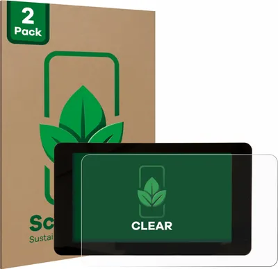 Produktbild von 2x ScreenLeaf Schutzfolie für Raspberry Pi Touchscreen 7" Displayschutz Display Schutz Folie Klar Transparent