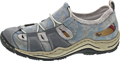 Zdjęcie produktu dla Rieker sneaker damski wsuwany but niebieski, Kobiety:36 EU