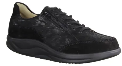 Produktbild von Finn Comfort Otaru Halbschuhe, Damen, bequem, Leder, Schwarz, Finnamic - Marken Finn Comfort, Schwarz, leder (velour/aumi)