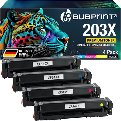 Obrázek produktu pro Toner Bubprint 4, kompatibilní s HP 203X 203A