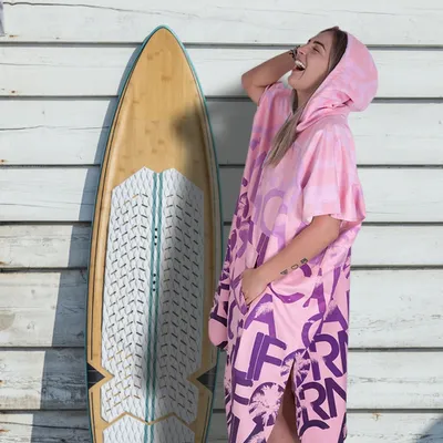 Produktbild von Surf kite plážové sportovní pončo na plavání ručník na pláž rychleschnoucí