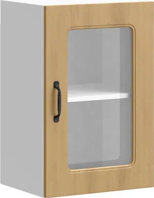 Produktbild von vidaXL Küchen-Hängeschrank mit Glastür Kalmar Artisan-Eiche Holzwerkstoff