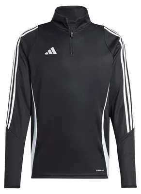Produktbild von Adidas - "Tiro 24" Sweatshirt mit kurzem Reißverschluss für Herren - Training PP2379 (XL) (Schwarz)