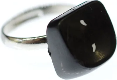 Produktbild von Apostroph Ring Vintage Schreibmaschinentaste Miniblings Zeichen Taste