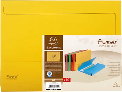 Image de EXACOMPTA 46979E EXACOMPTA Porte-documents FOREVER, DIN A4, jaune