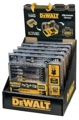 Produktbild von DEWALT Bohrer-Bit-Set 25-tlg. schlagf. HSS-G DT70735T-QZ