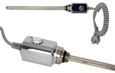 Produktbild von Elektro Heizstab Heizlanze 1/2" Heizpatrone Heizelement Chrom 300 W