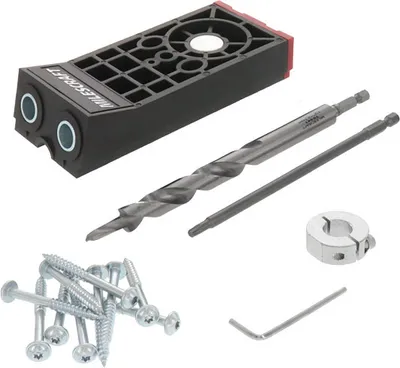 Productafbeelding van Milescraft 1326 PocketJig300 - Boorsjabloon voor het maken van diepe, verborgen gaten