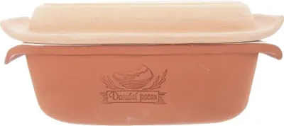 Produktbild von Brotform, keramische Konstruktion, inklusive Deckel, Braun