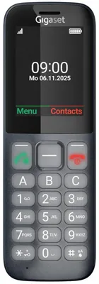 Imagen del producto de Gigaset S30853-H1236-R101 Gigaset COMFORT 600 SIM 2,4" Display/4G +USB-C