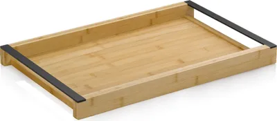 Productafbeelding van Kela 12598, Klassiek serveerblad, Rechthoekig, Bamboe, Zwart, Hout, 275 mm, 430 mm