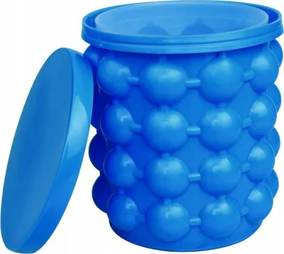 Produktbild von zásobník na kocky ľadu silikónové vedro na ľad 2v1