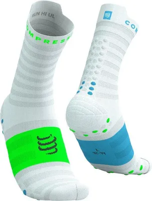 Obrázok produktu pre COMPRESSPORT PRO RACING ponožky V4.0 ULTRALIGHT RUN HIGH, biela/nordická