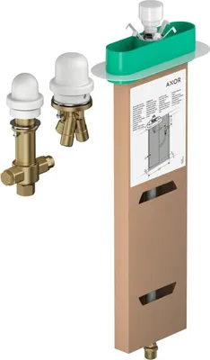 Obrázok produktu pre Hansgrohe 3-otvorová vaňová batéria základné teleso Axor pre montáž na okraj vane sBox, 15487180
