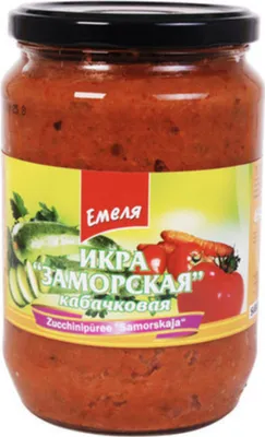 Produktbild von Emelja Zucchinipueree Samorskaja 670ml