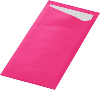 Produktbild von Duni Serviettentaschen fuchsia 200x85mm 100 Stück