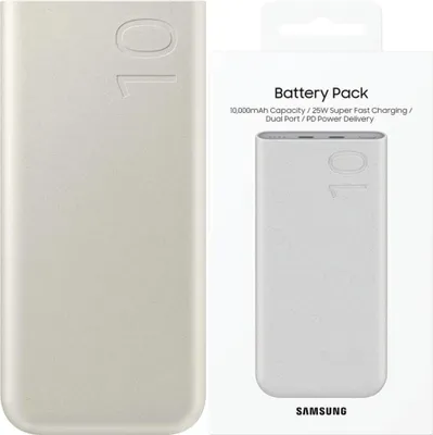 Immagine prodotto di Samsung Powerbank EB-P3400XUE 10000 mAh 25W  Beige