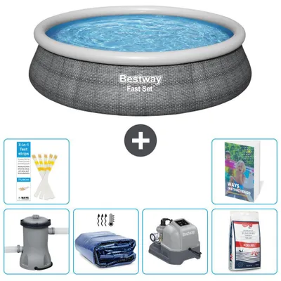 Produktbild von Bestway Fast Set Rund - 457x84 cm - 7-teilig  S329