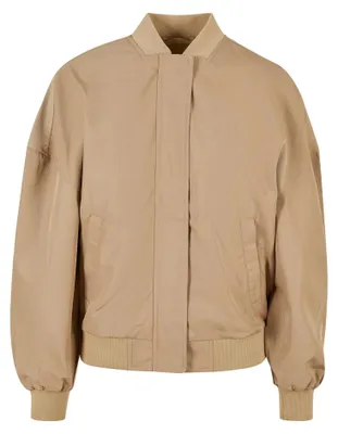 Produktbild von Urban Classics - Bomberjacke Leicht für Damen TN704 (M) (Union-Beige)