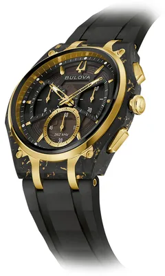 Obrázek produktu pro Bulova 98A328 Curv Carbon & Gold