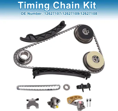 Image de Kit De Chaîne De Distribution pour Chevrolet Equinox Traverse Camaro Malibu Pour Buick Regal Pour Cadillac pour GMC No.12627107 1 Ensemble